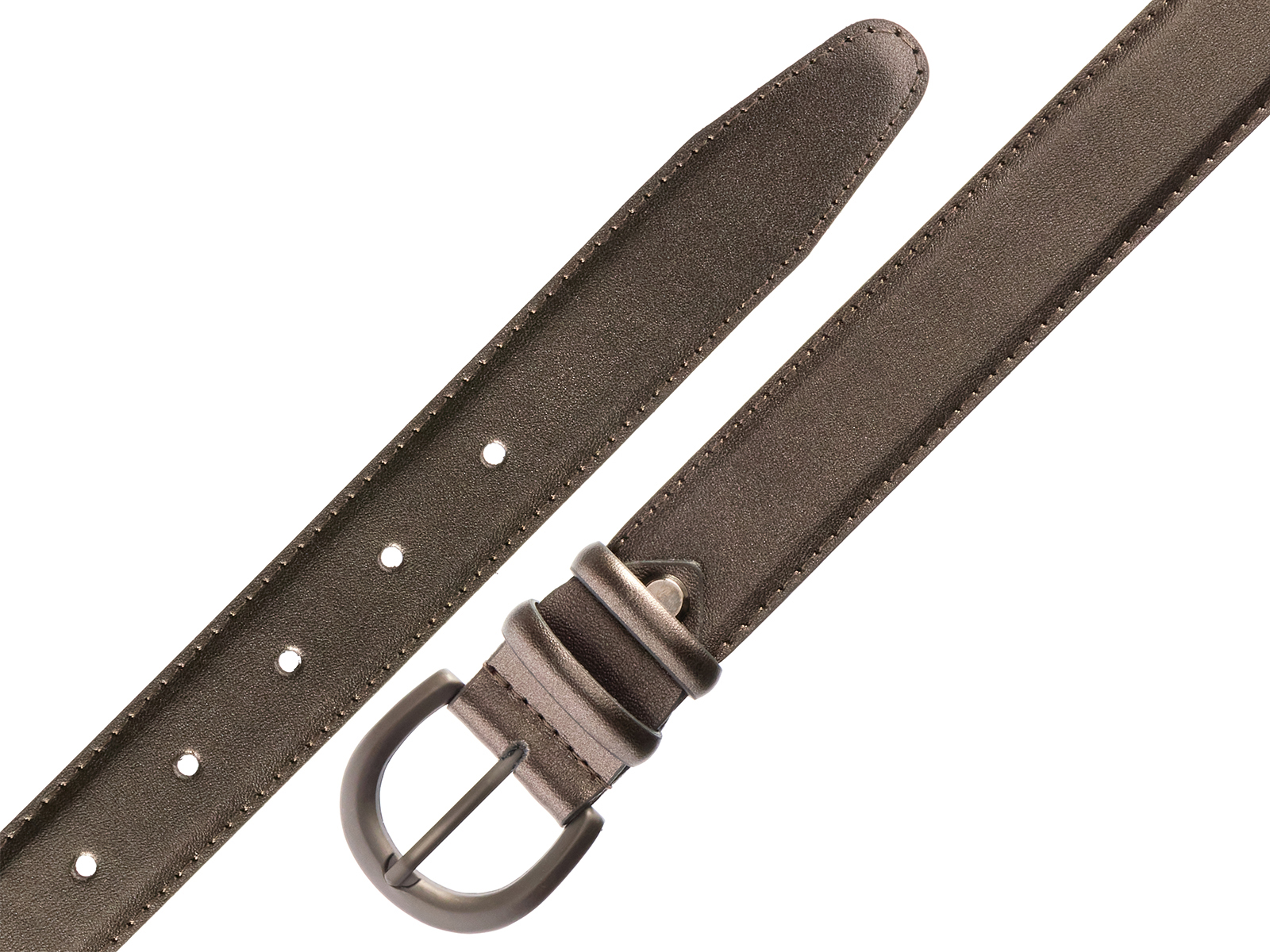 Кожаный  женский джинсовый ремень B30-2143