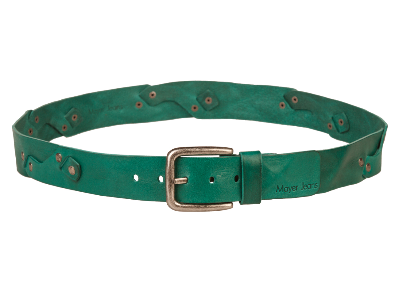 Кожаный изумруд мужской джинсовый ремень B45-07
